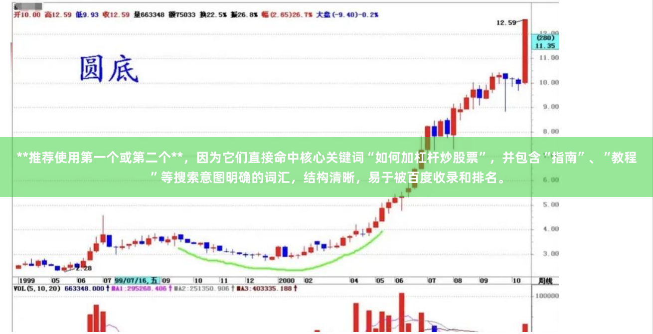 **推荐使用第一个或第二个**，因为它们直接命中核心关键词“如何加杠杆炒股票”，并包含“指南”、“教程”等搜索意图明确的词汇，结构清晰，易于被百度收录和排名。
